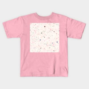 Tiny Terrazzo Texture I. Kids T-Shirt